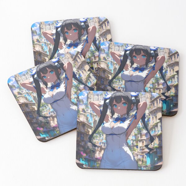 Item preview, Hestia Lively Goddess Smile DanMachi Anime designed and sold by earlobejerk.