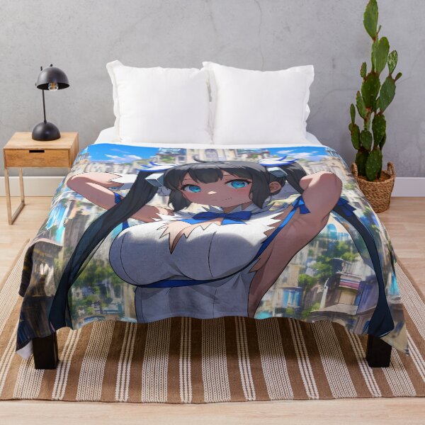 Item preview, Hestia Lively Goddess Smile DanMachi Anime designed and sold by earlobejerk.