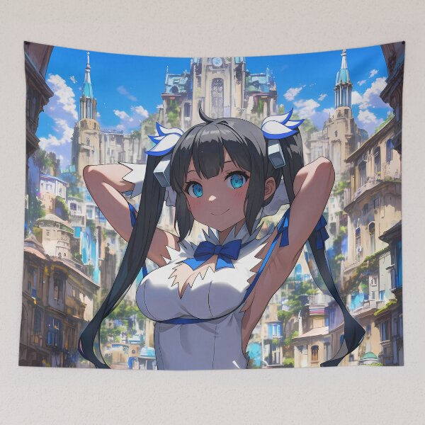 Item preview, Hestia Lively Goddess Smile DanMachi Anime designed and sold by earlobejerk.