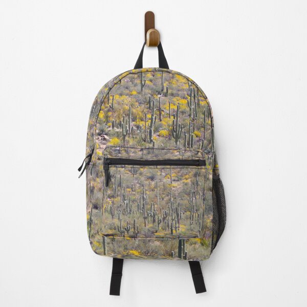 Item preview, Many Saguaro Cacti Yellow Flowers designed and sold by simonjayphotos.
