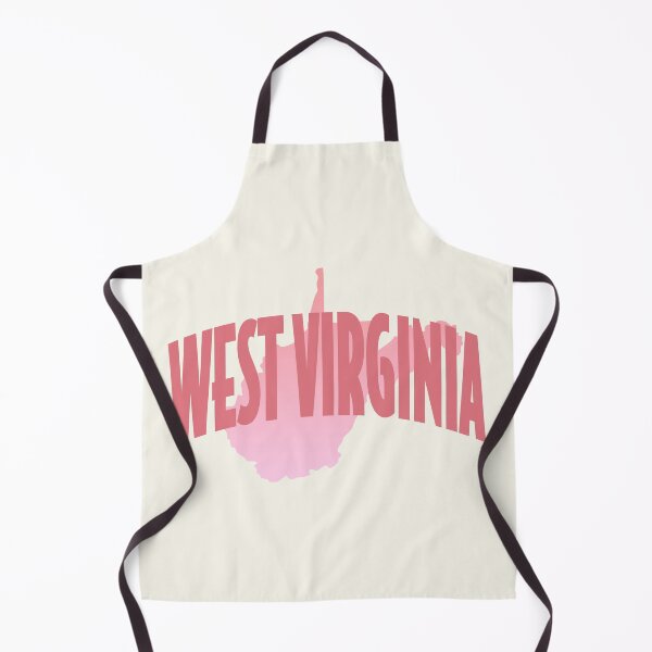 Item preview, West Virginia - Retro Style Curved Text with State Shape designed and sold by chosenhomes.