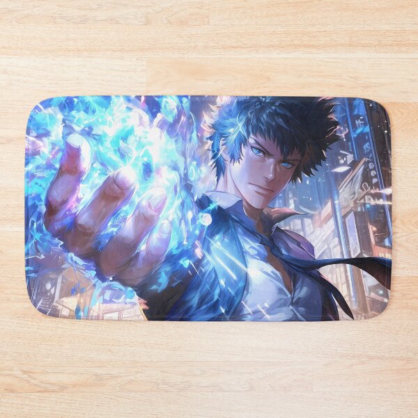 Item preview, Shinya Kogami Blue Energy Psycho Pass Anime designed and sold by earlobejerk.
