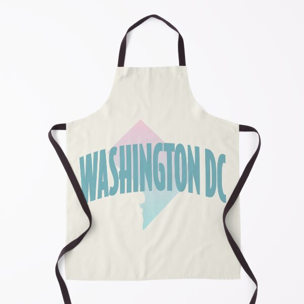 Item preview, Washington DC - Retro Style Curved Text with State Shape designed and sold by chosenhomes.