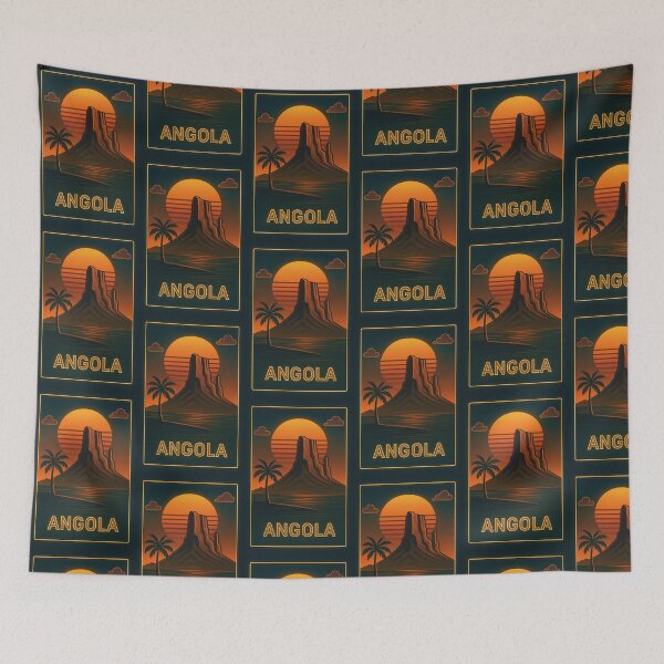 Item preview, Angola Neon Travel designed and sold by Thistle-TShop.