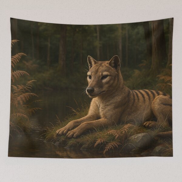 Item preview, Thylacine rest designed and sold by ShaneWalkerArt.