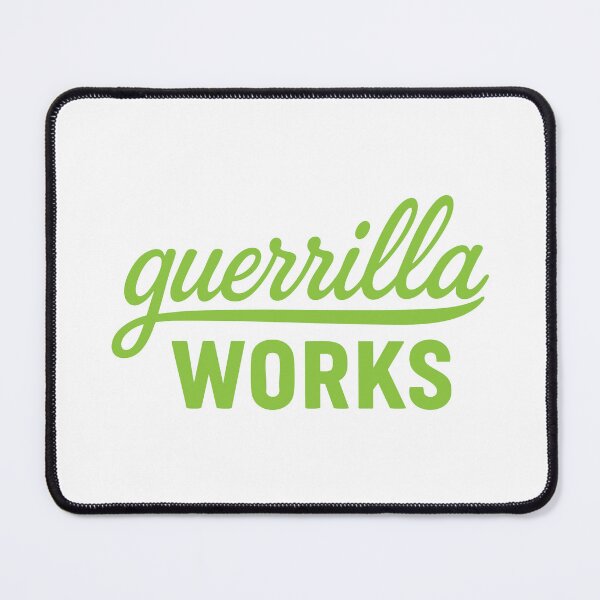 Item preview, Guerrilla Works Brand Green Wordmark designed and sold by GuerrillaWorks.