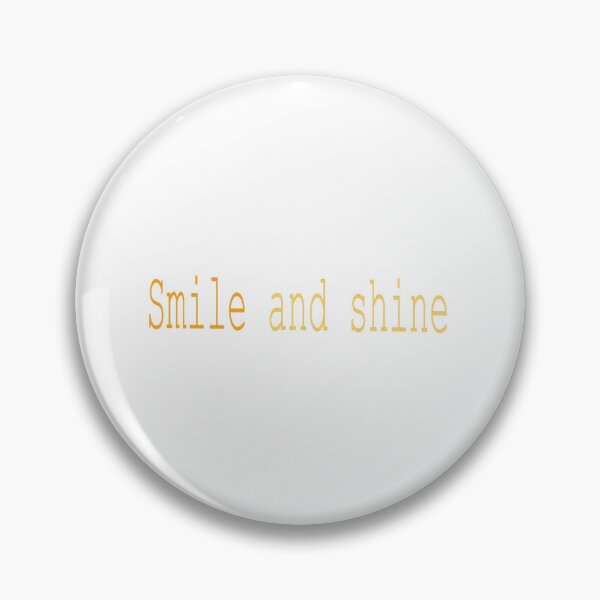 Item preview, Smile and Shine – Positive Vibes Motivational Quote Design designed and sold by Beautiful art store.