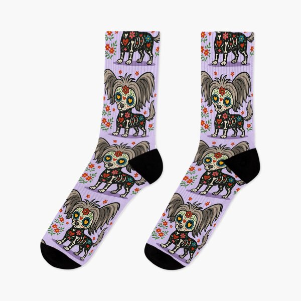 Item preview, Day of the Dead Chinese Crested Dog designed and sold by Ghost on Toast.