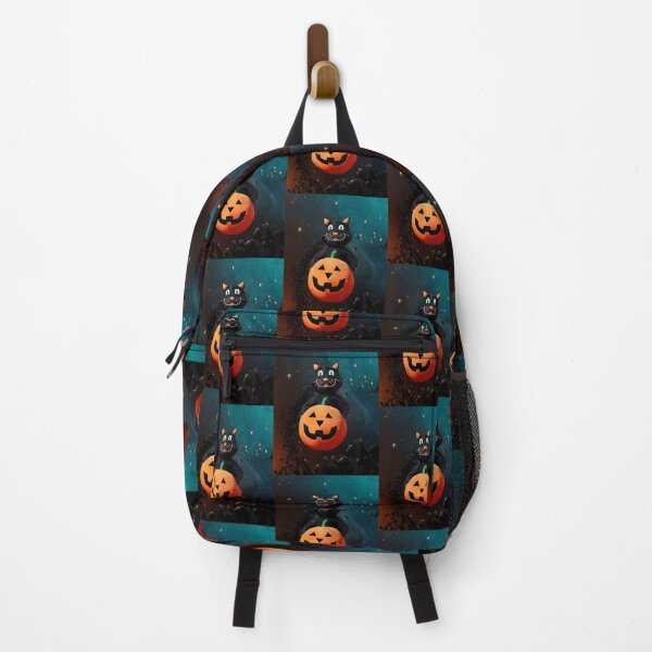Item preview, Halloween Cat Floating in For Treats  designed and sold by heatherfriedman.