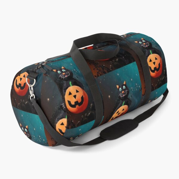 Item preview, Halloween Cat Floating in For Treats  designed and sold by heatherfriedman.