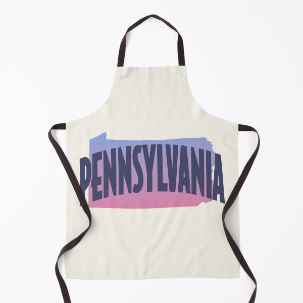 Item preview, Pennsylvania - Retro Style Curved Text with State Shape designed and sold by chosenhomes.