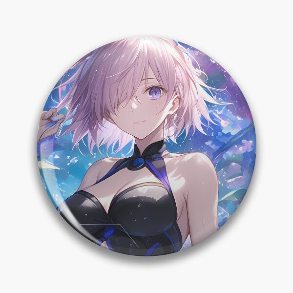 Item preview, Shielder Mash Kyrielight Hydrangea Glow Fate Grand Order Game Girl designed and sold by earlobejerk.
