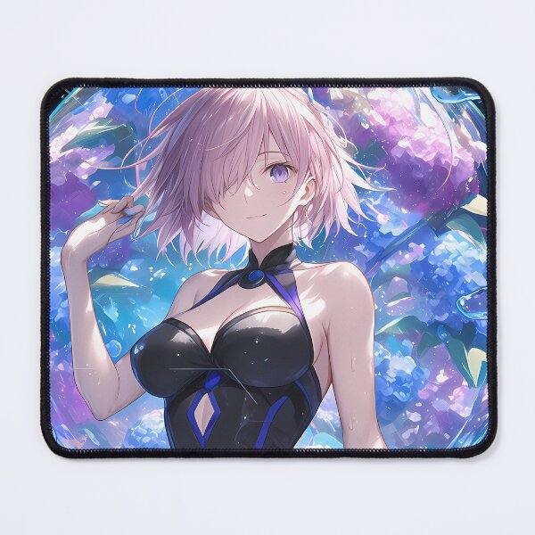Item preview, Shielder Mash Kyrielight Hydrangea Glow Fate Grand Order Game Girl designed and sold by earlobejerk.