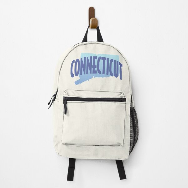 Item preview, Connecticut - Retro Style Curved Text with State Shape designed and sold by chosenhomes.