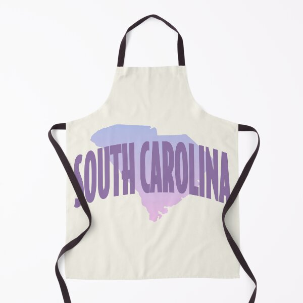 Item preview, South Carolina - Retro Style Curved Text with State Shape designed and sold by chosenhomes.