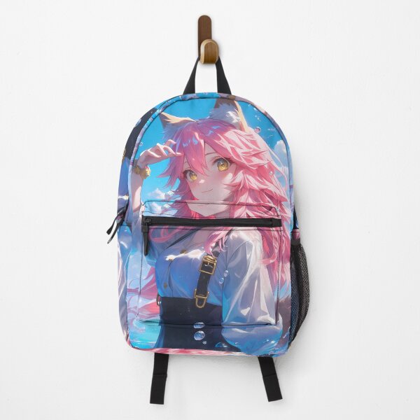Item preview, Tamamo no Mae Ocean Charm Fate Grand Order Game Girl designed and sold by earlobejerk.