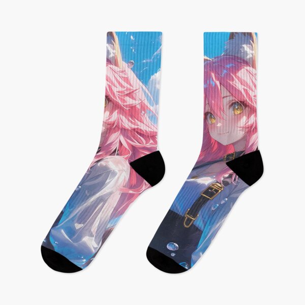 Item preview, Tamamo no Mae Ocean Charm Fate Grand Order Game Girl designed and sold by earlobejerk.