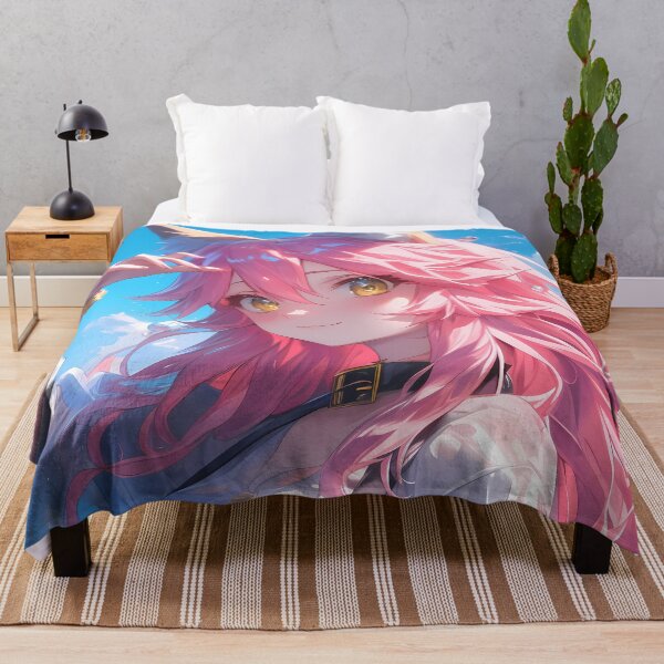 Item preview, Tamamo no Mae Ocean Charm Fate Grand Order Game Girl designed and sold by earlobejerk.