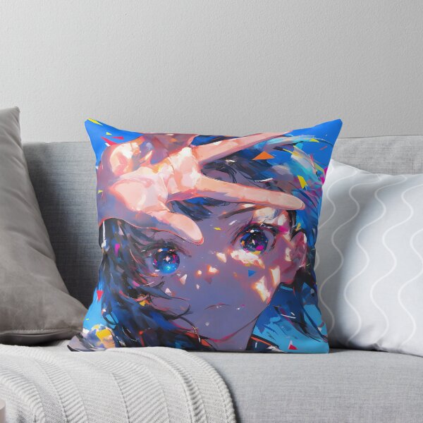 Item preview, Ai Hoshino vibrant abstract portrait in Oshi no Ko anime designed and sold by earlobejerk.