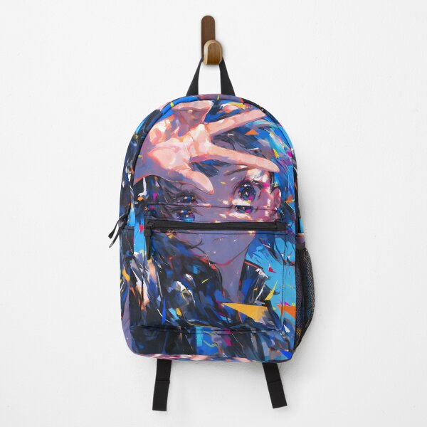 Item preview, Ai Hoshino vibrant abstract portrait in Oshi no Ko anime designed and sold by earlobejerk.