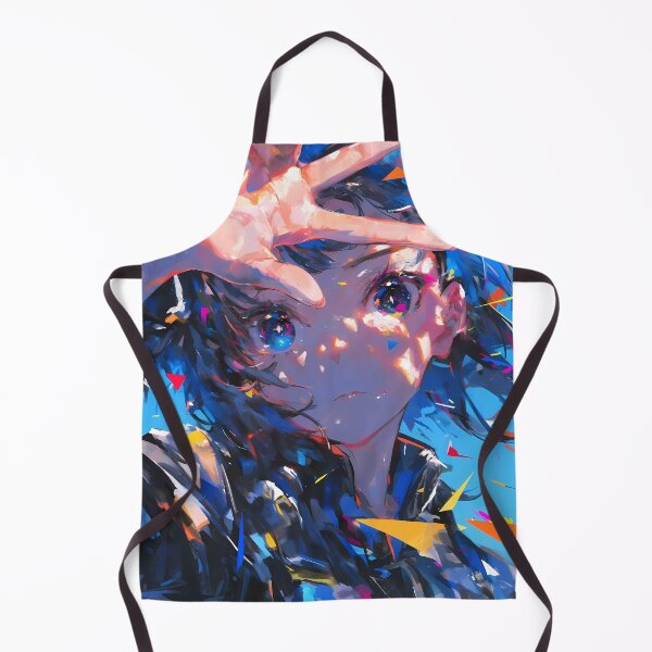 Item preview, Ai Hoshino vibrant abstract portrait in Oshi no Ko anime designed and sold by earlobejerk.