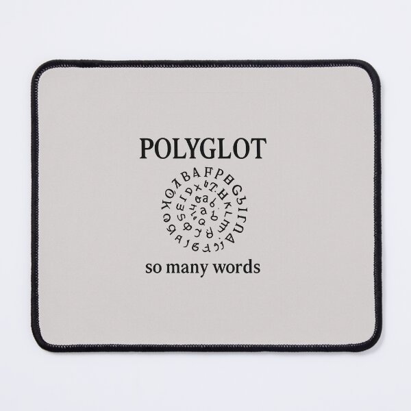 Item preview, Polyglot – So many words, so many alphabets designed and sold by Novel Works Studio.