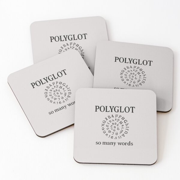 Item preview, Polyglot – So many words, so many alphabets designed and sold by Novel Works Studio.