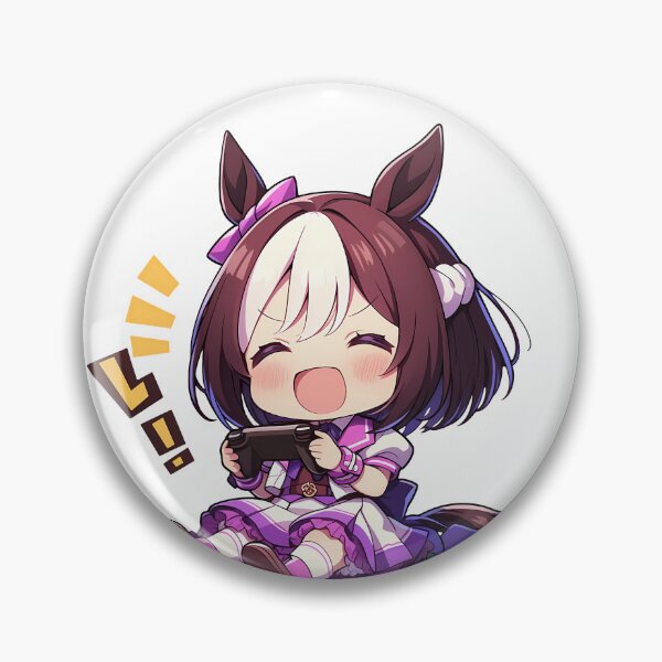 Item preview, Special Week Uma Musume Pretty Derby Anime Cute Chibi Playing Video Game designed and sold by earlobejerk.