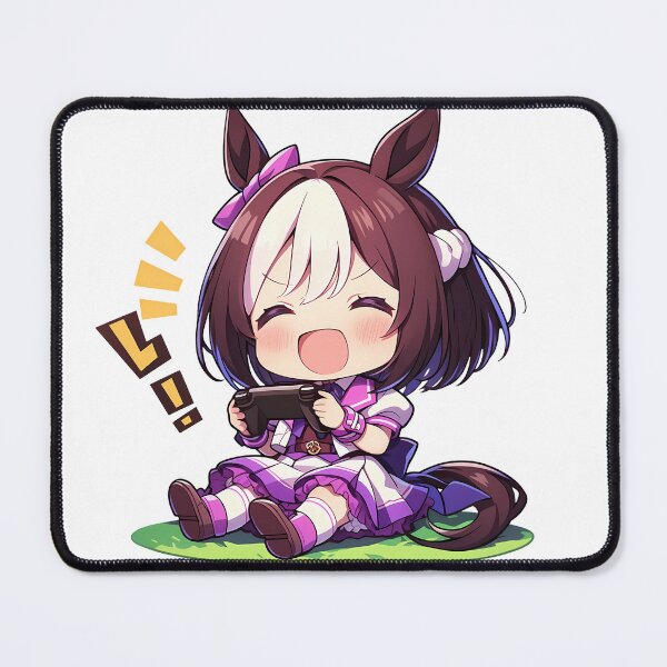 Item preview, Special Week Uma Musume Pretty Derby Anime Cute Chibi Playing Video Game designed and sold by earlobejerk.