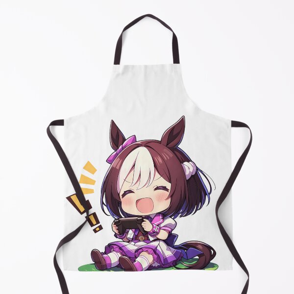 Item preview, Special Week Uma Musume Pretty Derby Anime Cute Chibi Playing Video Game designed and sold by earlobejerk.