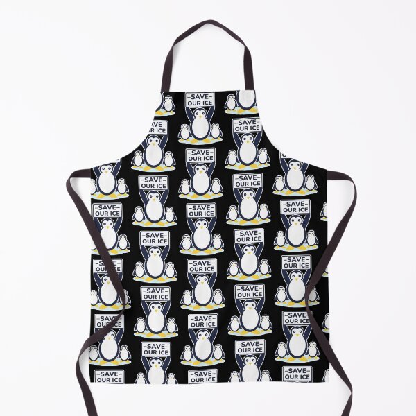 Item preview, Save Our Ice - Penguin Climate Change Protest designed and sold by Shape Snip Studio.