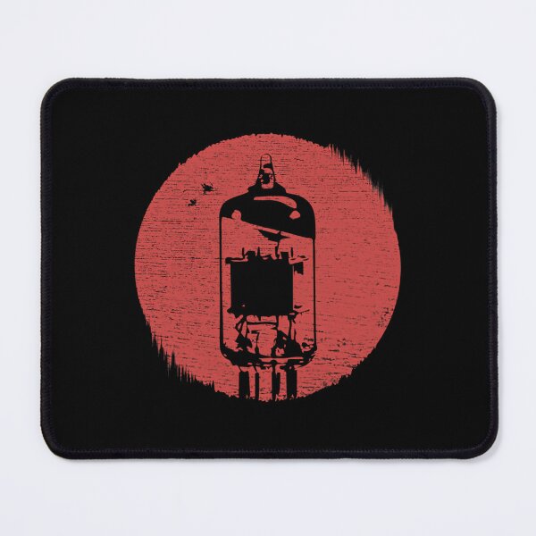 Item preview, Red Distressed Effect Retro Vacuum Tube designed and sold by Laceyrivers3.