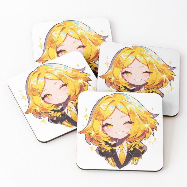 Item preview, Yellow Diamond Land of the Lustrous Anime Cute Chibi Playing Video Game designed and sold by earlobejerk.