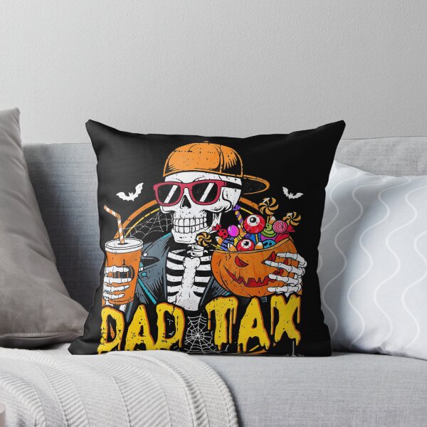 Item preview, Dad Tax Skeleton Halloween Costume Candy Pumpkin Dad Joke designed and sold by DouglasChoosen.