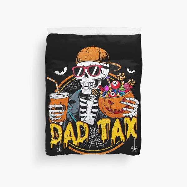 Item preview, Dad Tax Skeleton Halloween Costume Candy Pumpkin Dad Joke designed and sold by DouglasChoosen.