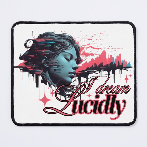 Item preview, I Dream Lucidly – Digital Consciousness T-Shirt designed and sold by Antik by Schulz.