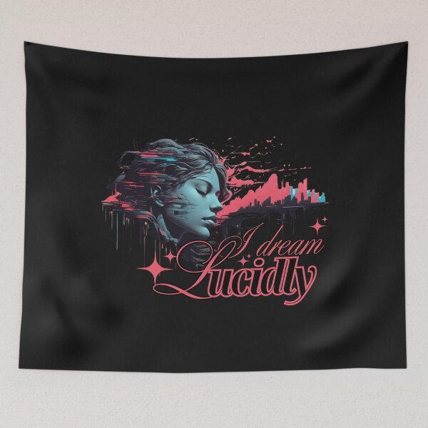 Artikelvorschau, I Dream Lucidly – Digital Consciousness T-Shirt entworfen und verkauft von Antik by Schulz.