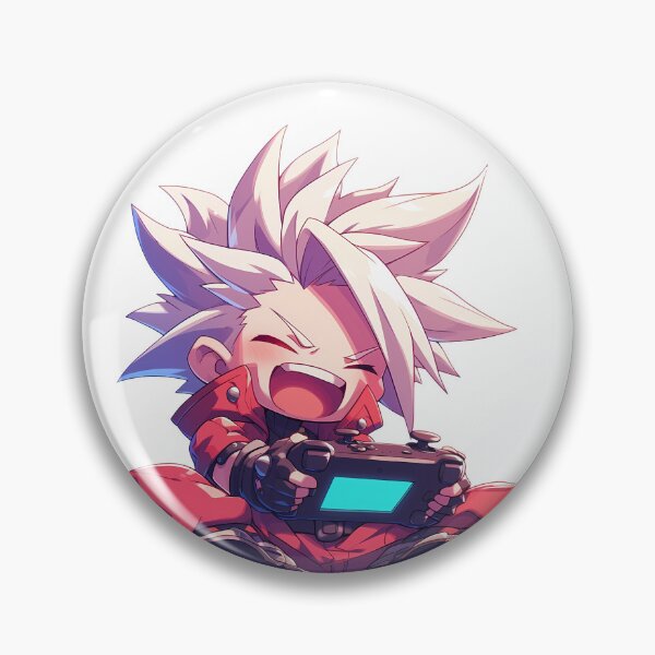Item preview, Ragna the Bloodedge Blazblue Game Cute Chibi Playing Video Game designed and sold by earlobejerk.