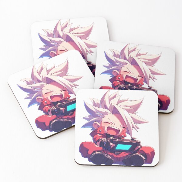 Item preview, Ragna the Bloodedge Blazblue Game Cute Chibi Playing Video Game designed and sold by earlobejerk.