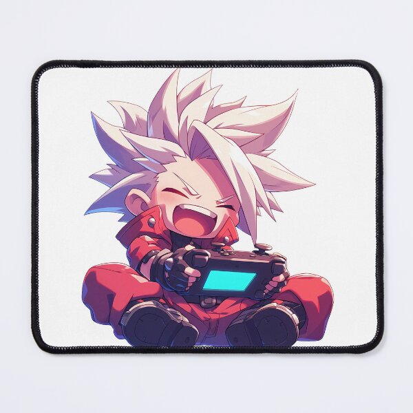 Item preview, Ragna the Bloodedge Blazblue Game Cute Chibi Playing Video Game designed and sold by earlobejerk.