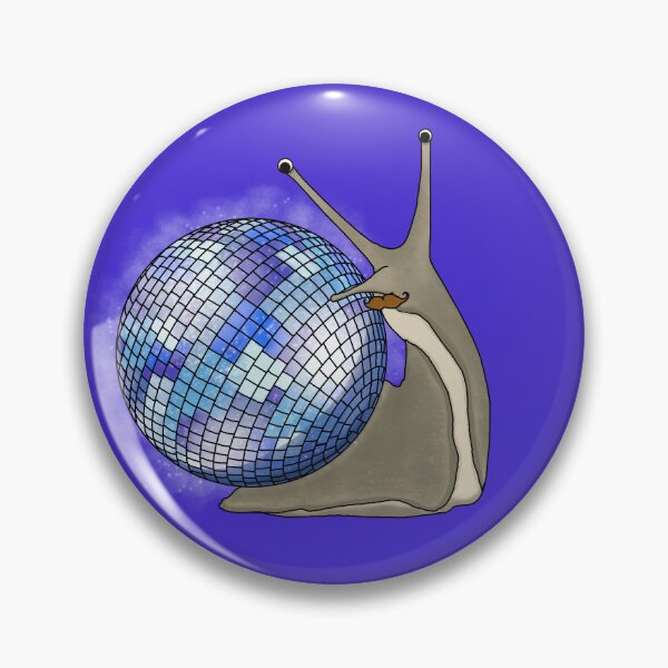 Item preview, Disco Snail designed and sold by Bluebirdy Scribbles.