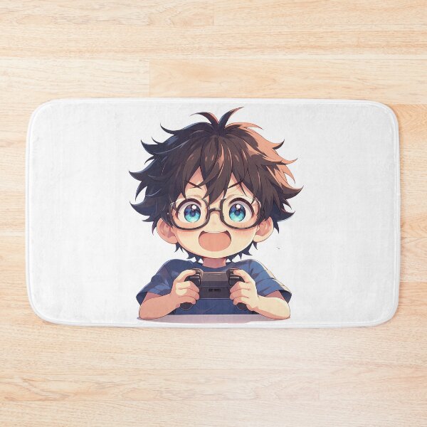 Item preview, Kousei Arima Your Lie in April Anime Cute Chibi Playing Video Game designed and sold by earlobejerk.