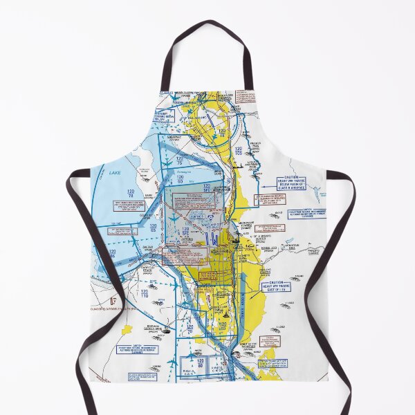 Item preview, Salt Lake City Airport Flyway Chart designed and sold by LAPilotGirl.
