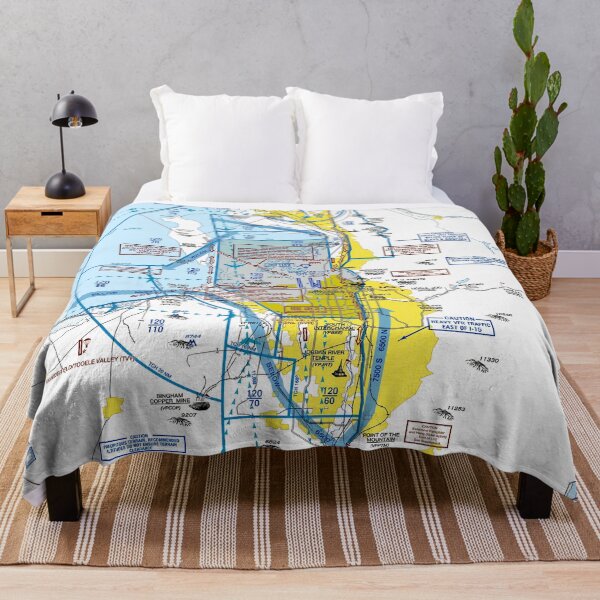 Item preview, Salt Lake City Airport Flyway Chart designed and sold by LAPilotGirl.