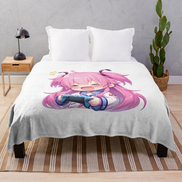 Item preview, Yui Angel Beats Anime Cute Chibi Playing Video Game designed and sold by earlobejerk.