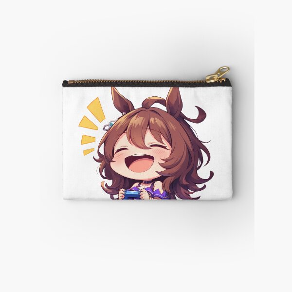 Item preview, Agnes Tachyon Uma Musume Pretty Derby Anime Cute Chibi Playing Video Game designed and sold by earlobejerk.