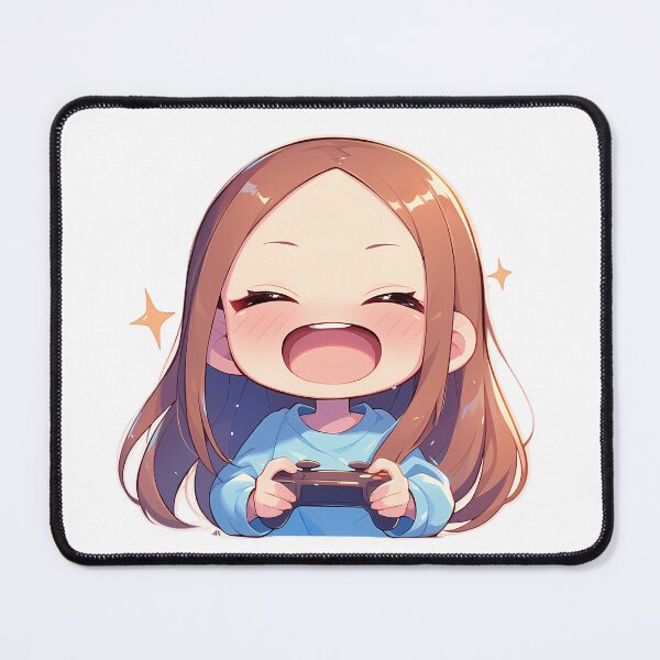 Item preview, Takagi Teasing Master Takagi san Anime Cute Chibi Playing Video Game designed and sold by earlobejerk.