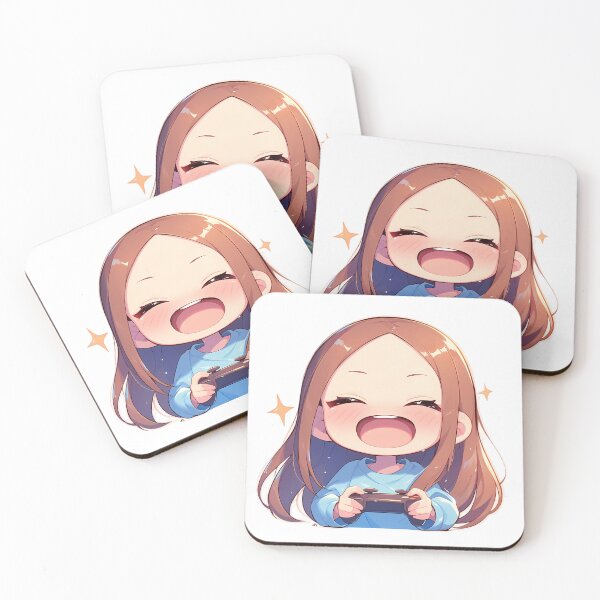 Item preview, Takagi Teasing Master Takagi san Anime Cute Chibi Playing Video Game designed and sold by earlobejerk.