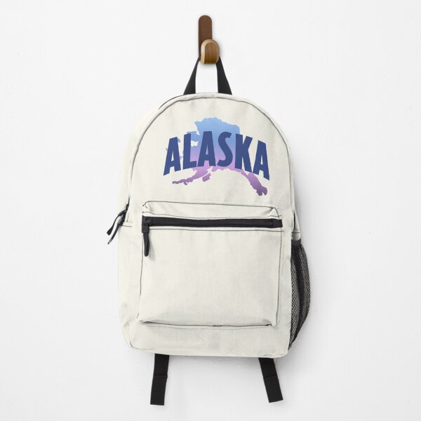 Item preview, Alaska - Retro Style Curved Text with State Shape designed and sold by chosenhomes.