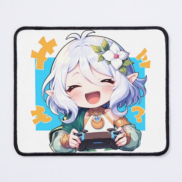 Item preview, Kokkoro Princess Connect Game Anime Cute Chibi Playing Video Game designed and sold by earlobejerk.